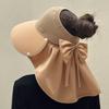 Empty Top Shawl Hat Sun Hat Summer Cycling Hat Brim Uv Face Sun Hat Neck Protection Beach Sun Protection