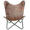 Ručně vyráběné skládací křeslo Relax Arm Butterfly Office Home Lounge