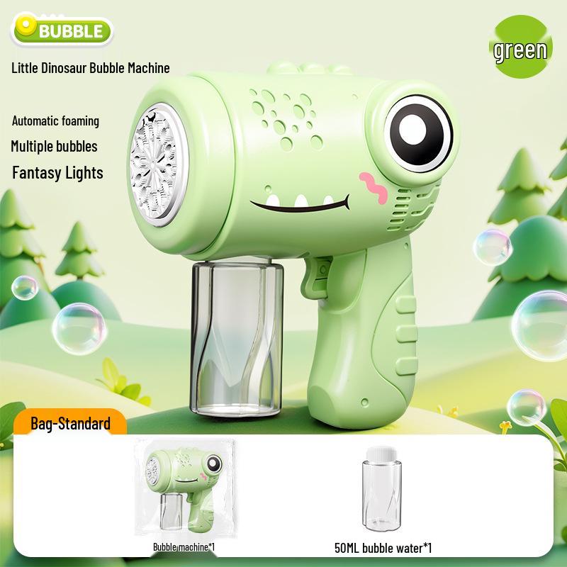 Gatling Bubble Gun: Automatic Electric Handheld Bubble Maker for Kids