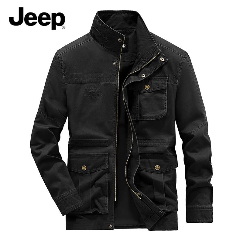 Jeep Men's Autumn/Winter Outdoor Casual Workwear Jacket