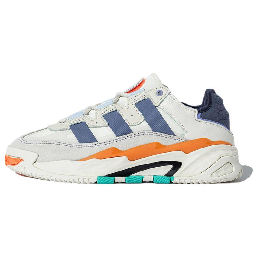 Adidas Originals Niteball 1.0 Classic Sports Retro Slip-Resistant Durable Mid-Top Lifestyle Casual Shoes Unisex Sneakers Off-White ID4087