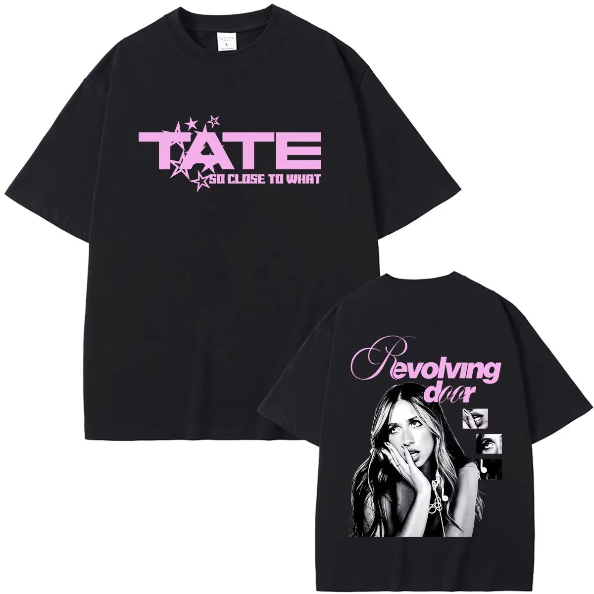 2026 Hot Sale Summer Fashion Trendy Tee Tate Mcrae So Close To What Miss Possessive T-shirt Men Women Fashion Pop Music T Shirts 4XL