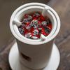 Handmade White Peat Tea Warmer Holder Alcohol Burner Stove Kettle Stand Boiling Water Carbon Furnace Cha Accessories Ornaments
