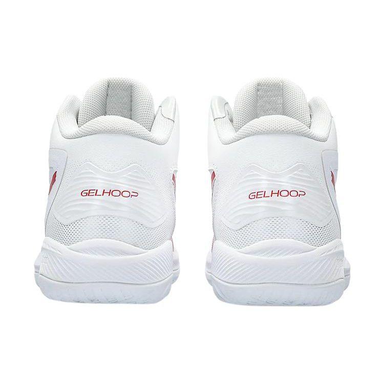 Asics Zapatillas Unisex Gelhoop V15 Blanco Rojo Clásico 1063A063-104