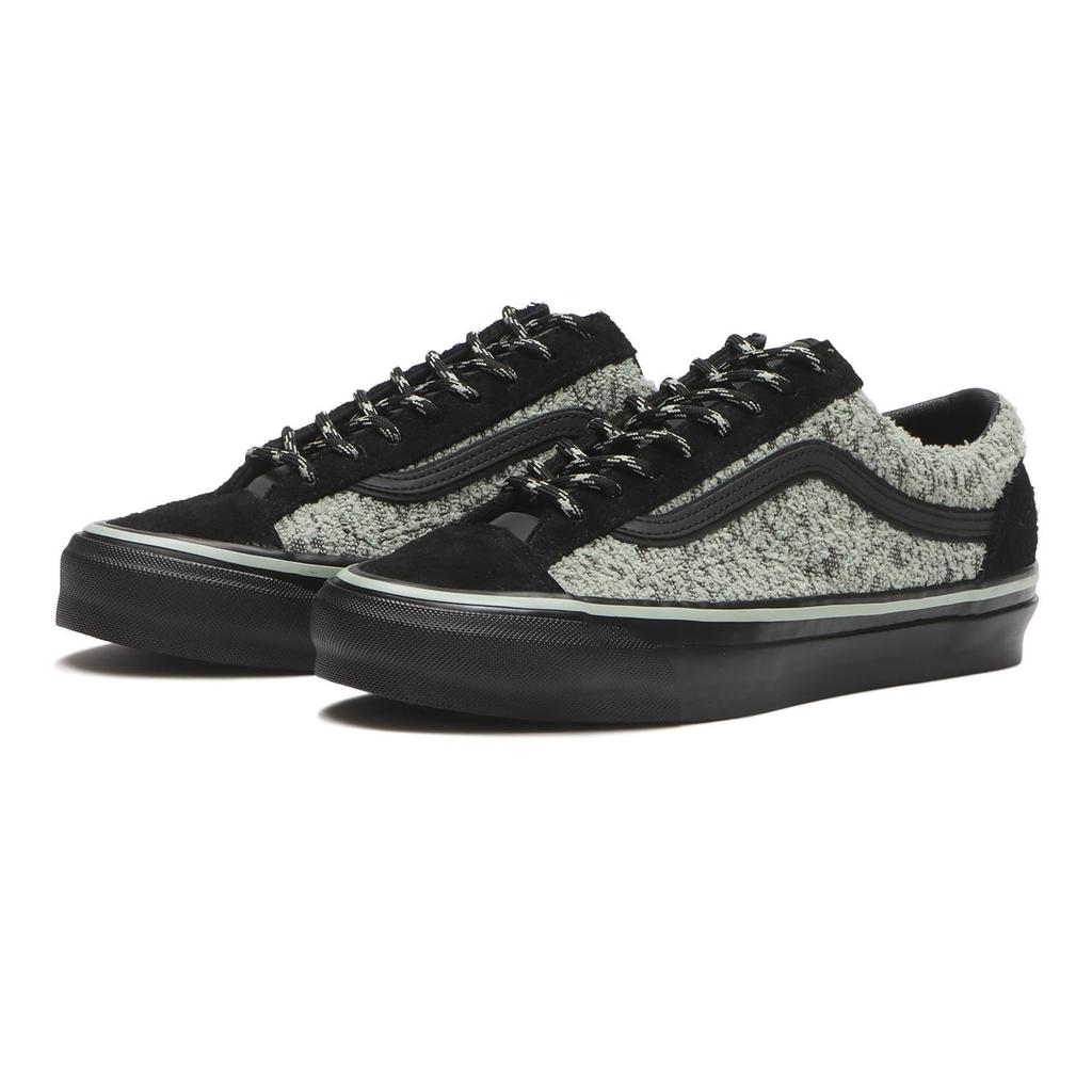 VN000EK7GP3 Vans Premium Old Skool 36 Jacquard Knit Black Gray Olivel (Men's)