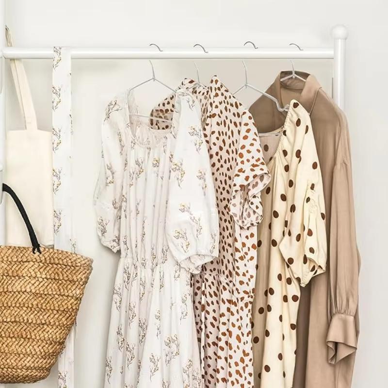 10pcs Non Slip Hangers, Durable Duty Hangers, No Shoulder Bump Suit Hangers, Laundry Hangers,Space Saving Adult Clothes Hangers