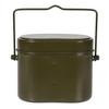 Ooi Metal Military Style Rice Cooker, 4-Cup Capacity, Olive Green [Outdoor Emergency Use, Made In Japan]