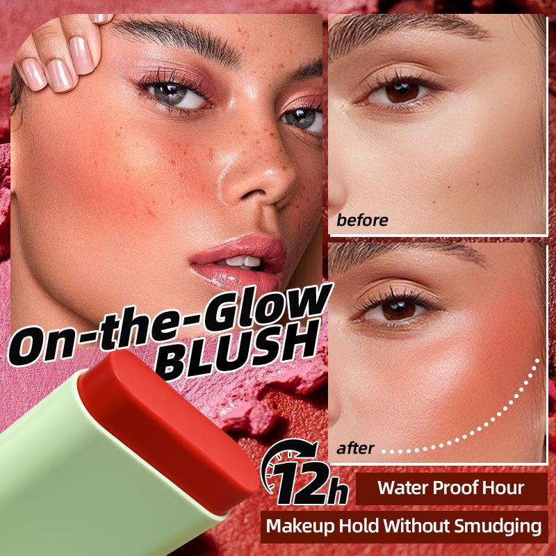 Versatile Nude Blush Stick: Enhance Your Complexion with Cream Contour and Highlight - Southeast Asia's Hot Seller