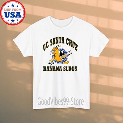 UC Santa Cruz Banana Slugs Movie Men's White Size S-5XL