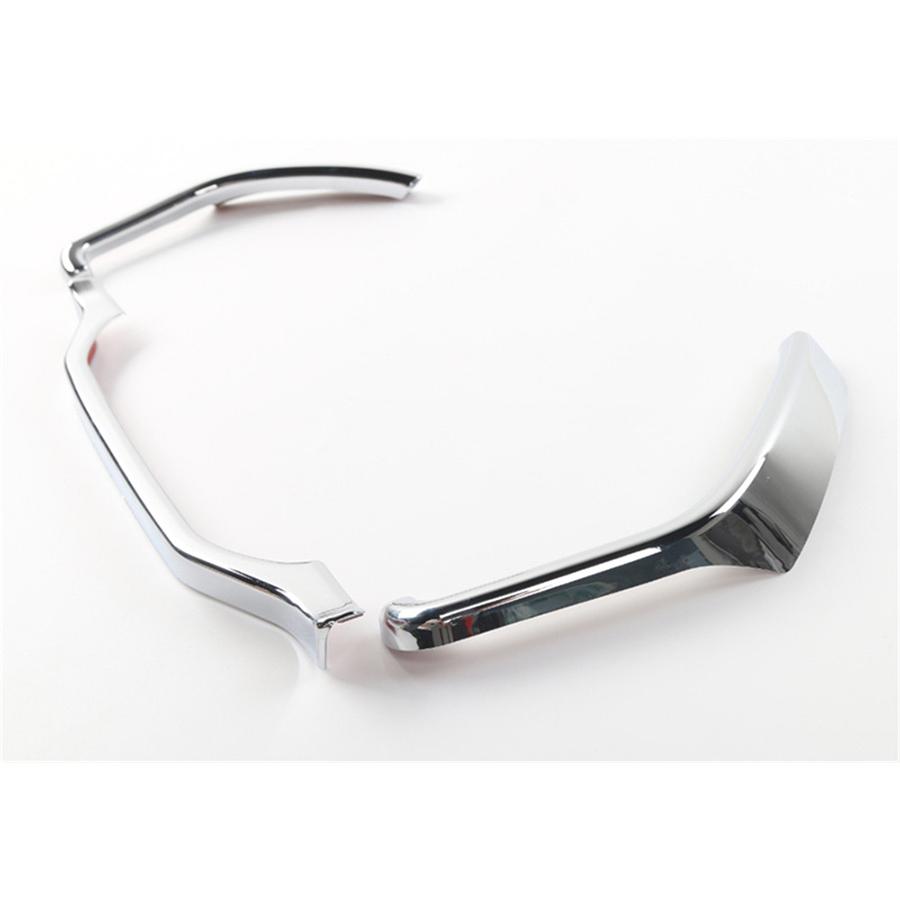 3 Pcs Set Car Chrome Dashboard Trim For 2015-2018 F150 2017-2018 F250 F350