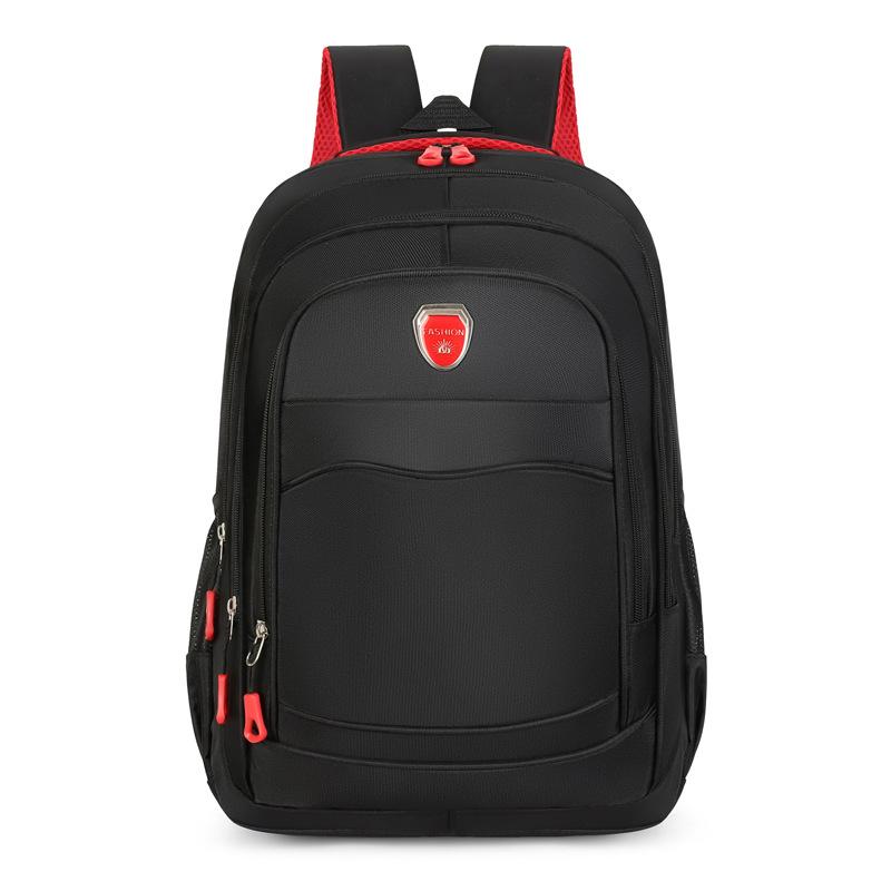 Large Capacity Leisure Travel Backpack Men's College Student Schoolbag Simple Computer Bag Business Fashion Bag