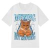 Meow Meow TShirt Fun Cute Cat Meme Pattern Unisex Cotton Short Sleeve Casual Loose Comfortable Women And Men TShirt