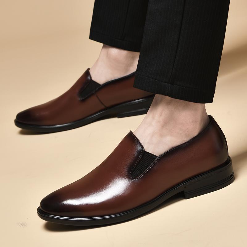 Top Layer Cowhide Formal Leather Shoes Men's Leather Shoes Business Casual  Shoes Men's Business Shoes, Men's Baita Casual Shoes