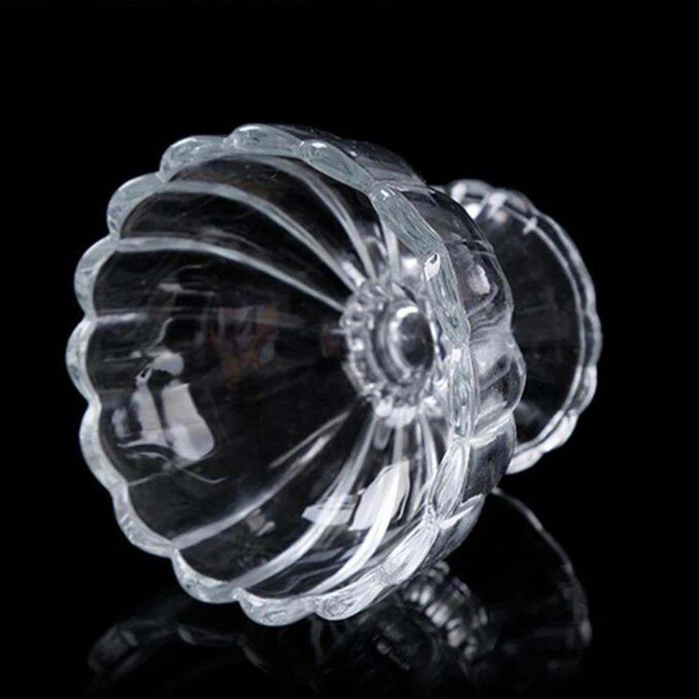 Transparent Ice Cream Bowl Flowers Shape Goblet Salad Bowl Pudding Cups  Milkshake