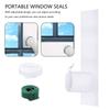 Practical Sliding Window Seal Set for Portable Air Conditioner and Dryer Full Sealing Waterproof Adjustable Designs