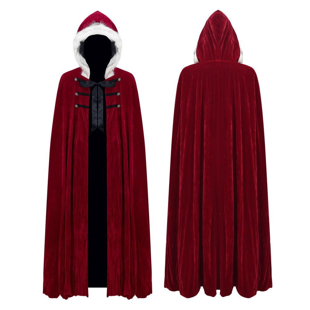 Fantasy Gothic Cloak For Cosplay And Themed Halloween Costumes