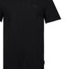 Armani Exchange Solid Color Logo Embellished Casual Loose Fit Short Sleeve Polo Shirt Men tops Black 8NZF75-Z8M5Z-1200