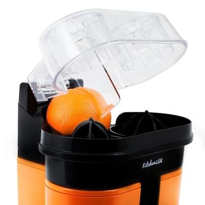 Electric Double Juicer Device Easy Orange Juice Red Black