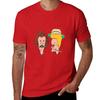 Beavis And Butthead In The Style Of Fear And Loathing In Las Vegas Tshirt Blacks Oversizeds Unisexs Clothing