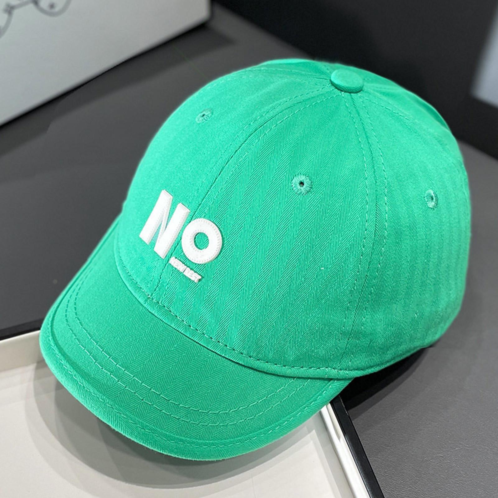 

Короткая мягкая кепка с буквами для детей, стильная маленькая бейсболка для весны и лета One Size зелёный