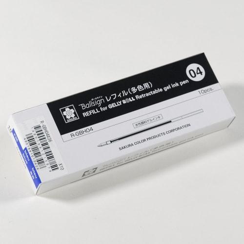 Sakura Crepas Multifunctional Pen Refills for Ball Sign 4+1 Blue 10 Pieces R-GBH04#36(10)