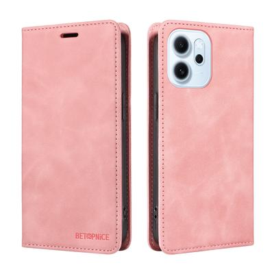 Pour Oppo Reno15 F 5G Coque BETOPNICE Fermeture Magnétique Portefeuille Bloquant RFID Support Housse de Téléphone en Cuir