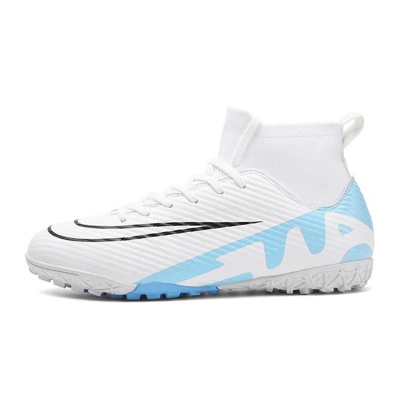 Große High-Top-Fußballschuhe mit Stollen, abgebrochenen Nägeln, Wettkampf-Trainingsschuhe, Fußballschuhe für Herren und Damen, Erwachsene