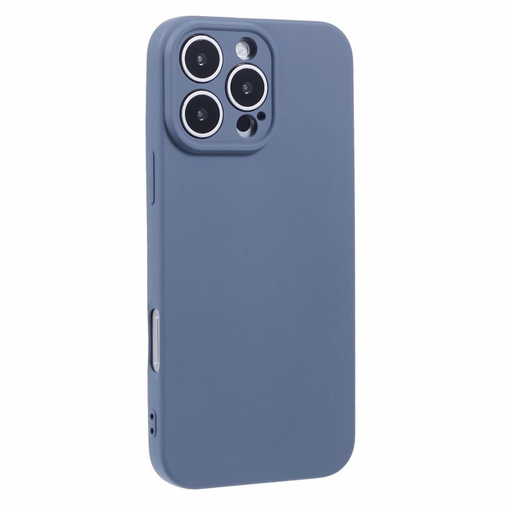 For iPhone 16 Pro Max Case Precise Cutouts TPU Fiber Lining Shockproof Phone Cover