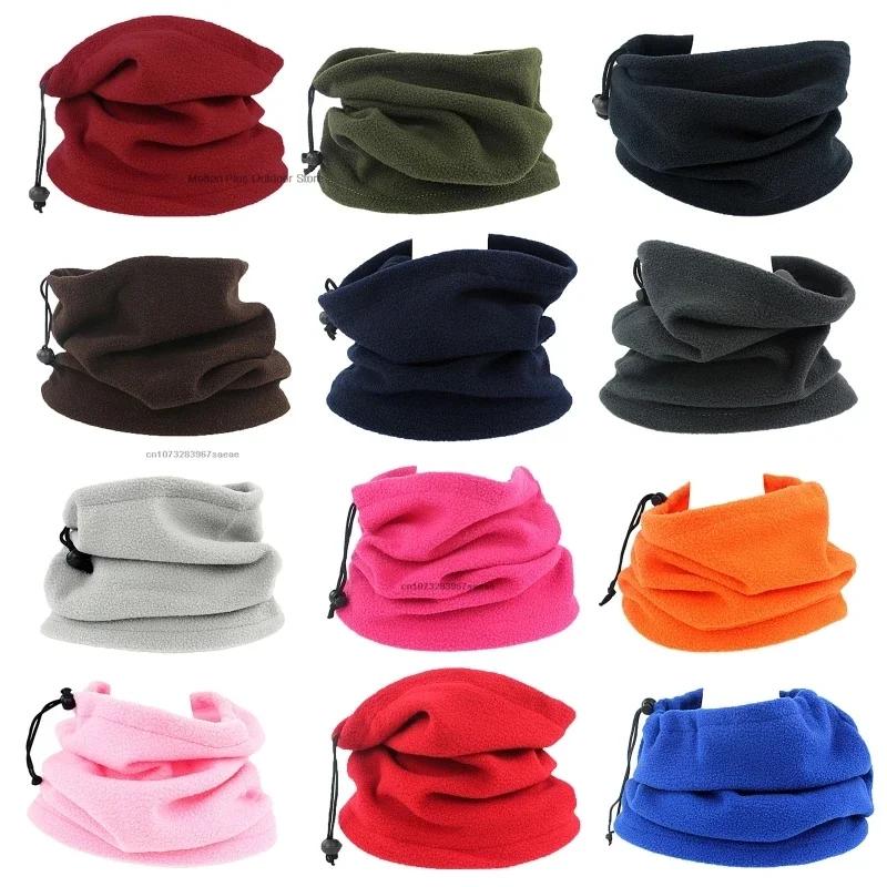 For Men Women Bandana Mask Half Face Cover Cycling Ski Sport Camping Hiking Scarf Fleece Warm Winter Windproof Neck Tube Scarf