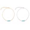 Boho Ankle Bracelets Universal Turquoise Jewelry Wear-resistant Bohemian Style Decorations Valentines Day Anklets for Women Set