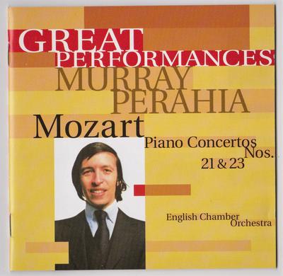 CD MOZART - Mozart Piano Concertos No's 21&23 SMK64128 Sony Classical 1999 Japan Classical Used