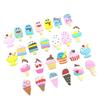 Cartoon Ice Cream Keychain, Phone Case, Hair and Shoe Accessories, DIY Buckles, and Storage Box