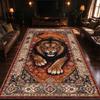 Soft Plush Tiger Floor Mat Wild Animal Print Living Room Mat New Bedroom Door Mat  Bedroom Entrance