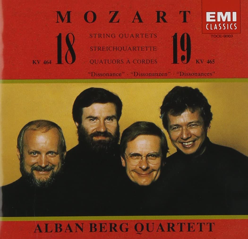 

CD ALBAN BERG QUARTET - Mozart: String Quartet 18 TOCE9003 Japan Classical Used