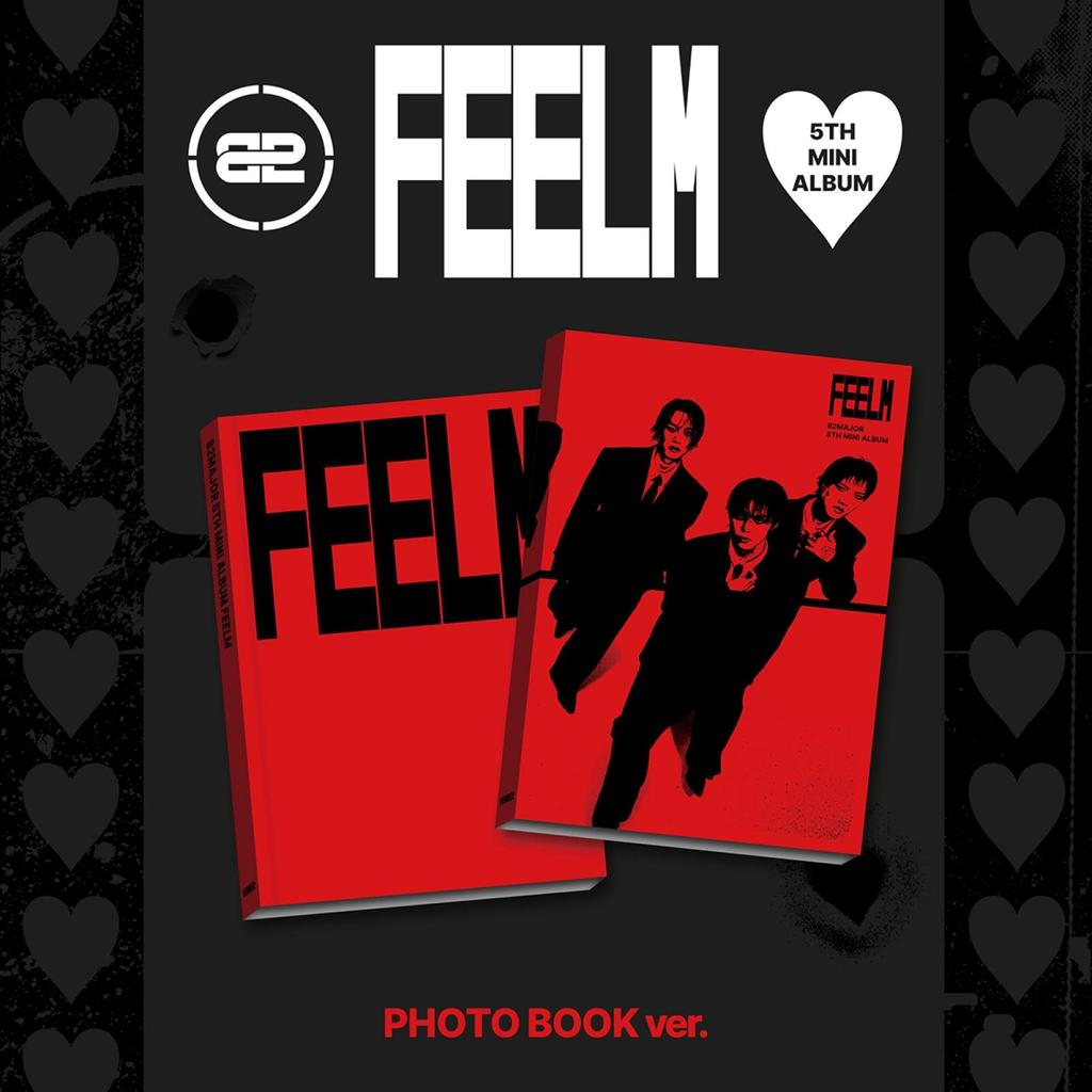 82MAJOR [FEELM] 5th Mini Album (PHOTOBOOK / POCA / KEYRING ver.)