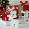 Christmas Deer Shape Candle with Paraffin and Soybean Blend for Warm Fragrances and Festives Atmospheres Enhancement