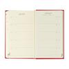 MIDORI 5-Jahres-Tagebuch, Roter Einband, Modell 12851006