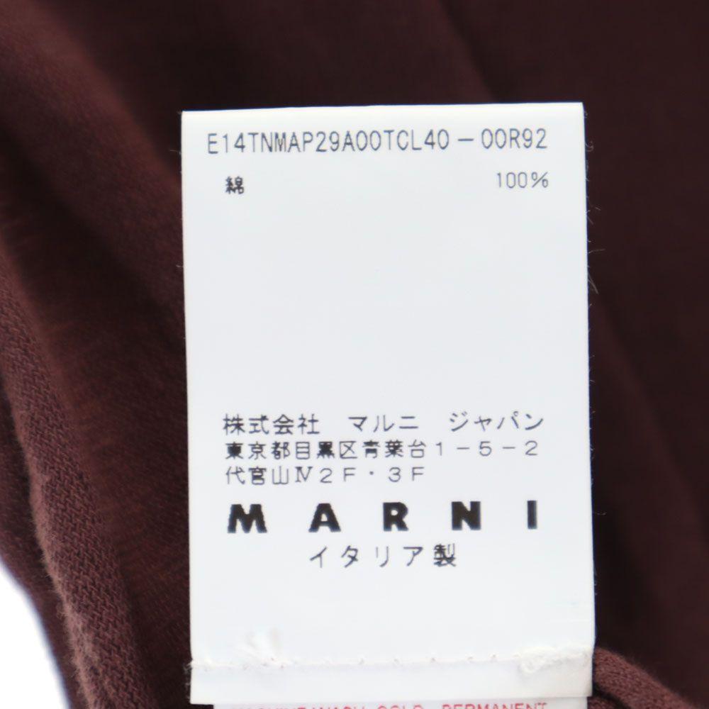 MARNI made in Italy No sleeve mini dress 38 Brown Women Used