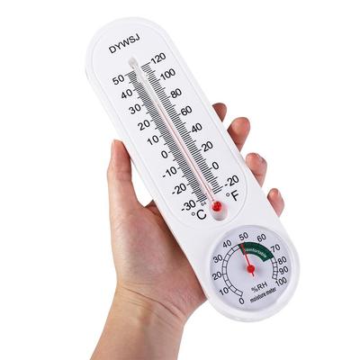 Temperature Humidity Gauge Breeding Thermometer Hanging Thermometer Temperature Humidity Meter