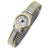 Montre bracelet - CLASSIQUE - Class - Bicolore doré/argenté - Boîtier 23 mm - Bracelet extensible acier