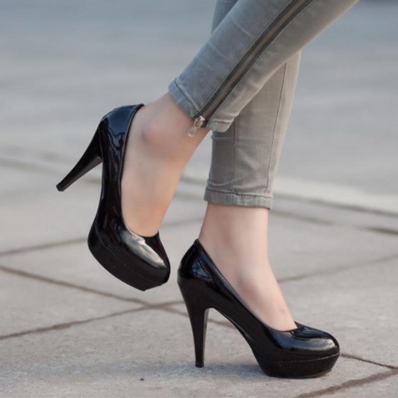 Chice Damenspitzen-Stilettos mit Memory-Schaum für Arbeit und Freizeit