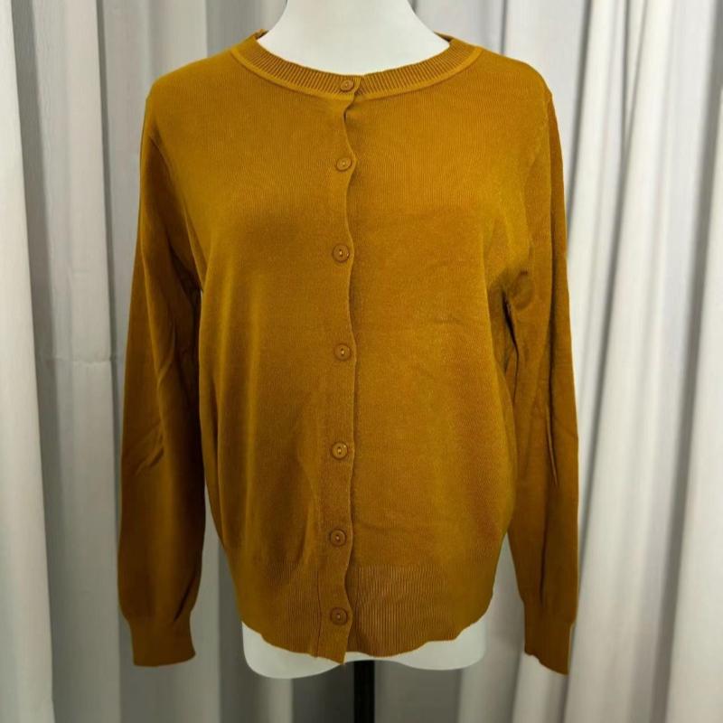 Giacca Cardigan Casual in Maglia Slim Fit alla Moda da Donna Autunno Manica Lunga Cardigan Maglione Top a Maglia Larga Maglioni Girocollo Vintage 25182