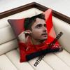 For CCharles Leclerc Throw Pillow Case Sham xcm xcm Square Car Pillowcase Pad Cushion Cover