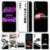 Anime Initial D AE86 Luxury Transparent Phone Case for Samsung Galaxy A12 A02 A03S A50 A70 A40 A10 A20 A30 Cover Silicone Shell