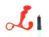 Power Plug Prostate Massager Red