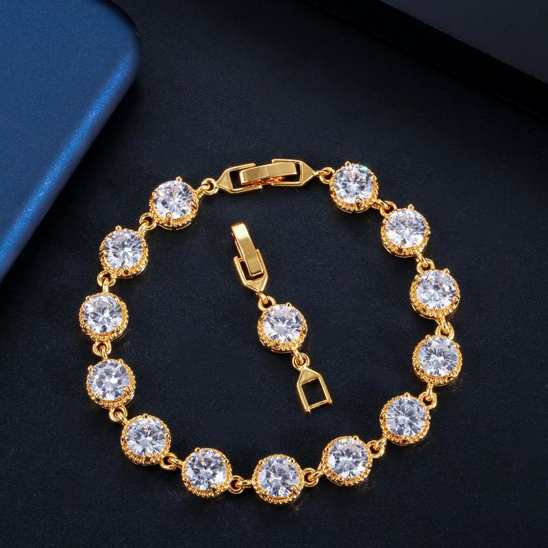 

S0153 Темпераментные украшения для рук Супер Вспышка 3A Циркон Браслет