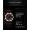 New Watch Men's Belt Business Quartz Watch Hollow Large Dial Fashion Personality Trendy Watch
