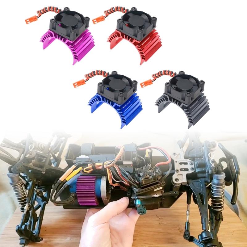 Remote Control Car Cooling Fan High RPM Heat Dissipation Update Accessory Brushless Motor Twin Cooling Fan 36mm