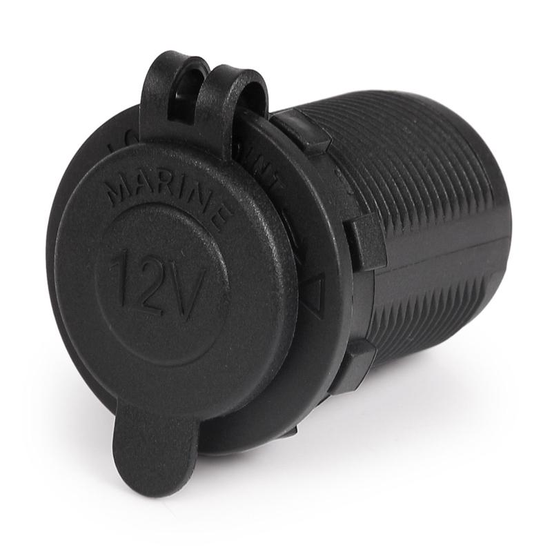 12V Waterproof Car Boat Motorcycle Cigarette Lighter Socket Power Plug Outlet