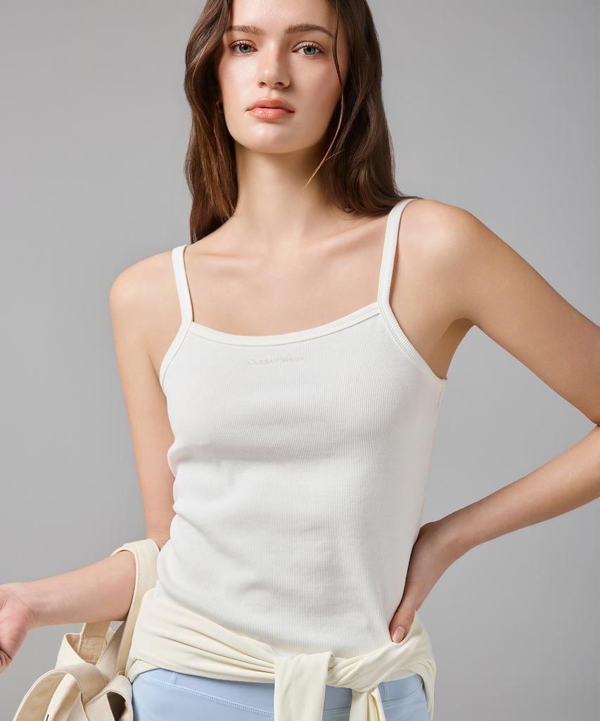 Ausdoeoboiseu (W)Essential Strap Sleeveless (White)